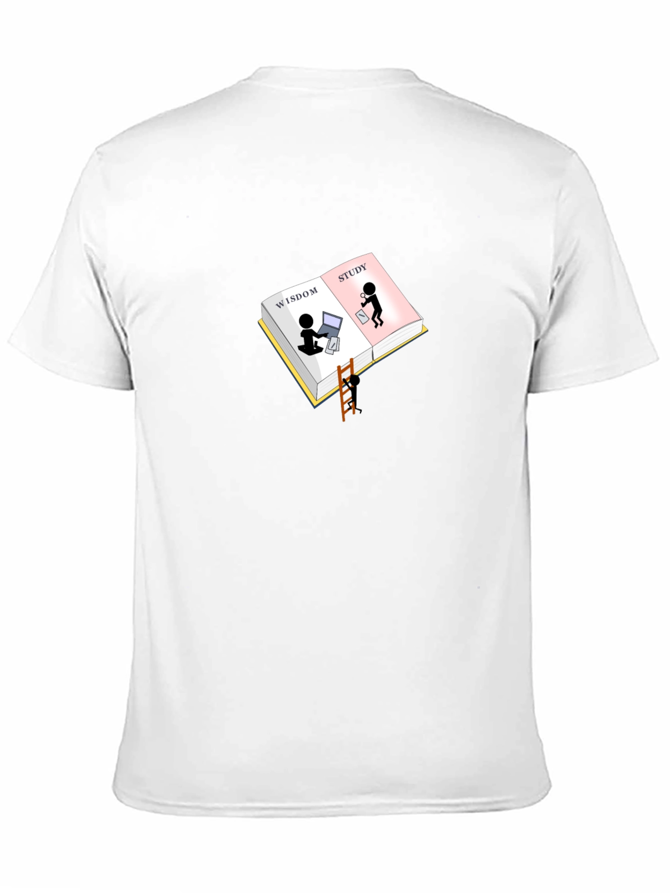 Wisdom & Study Graphic Tee - Black