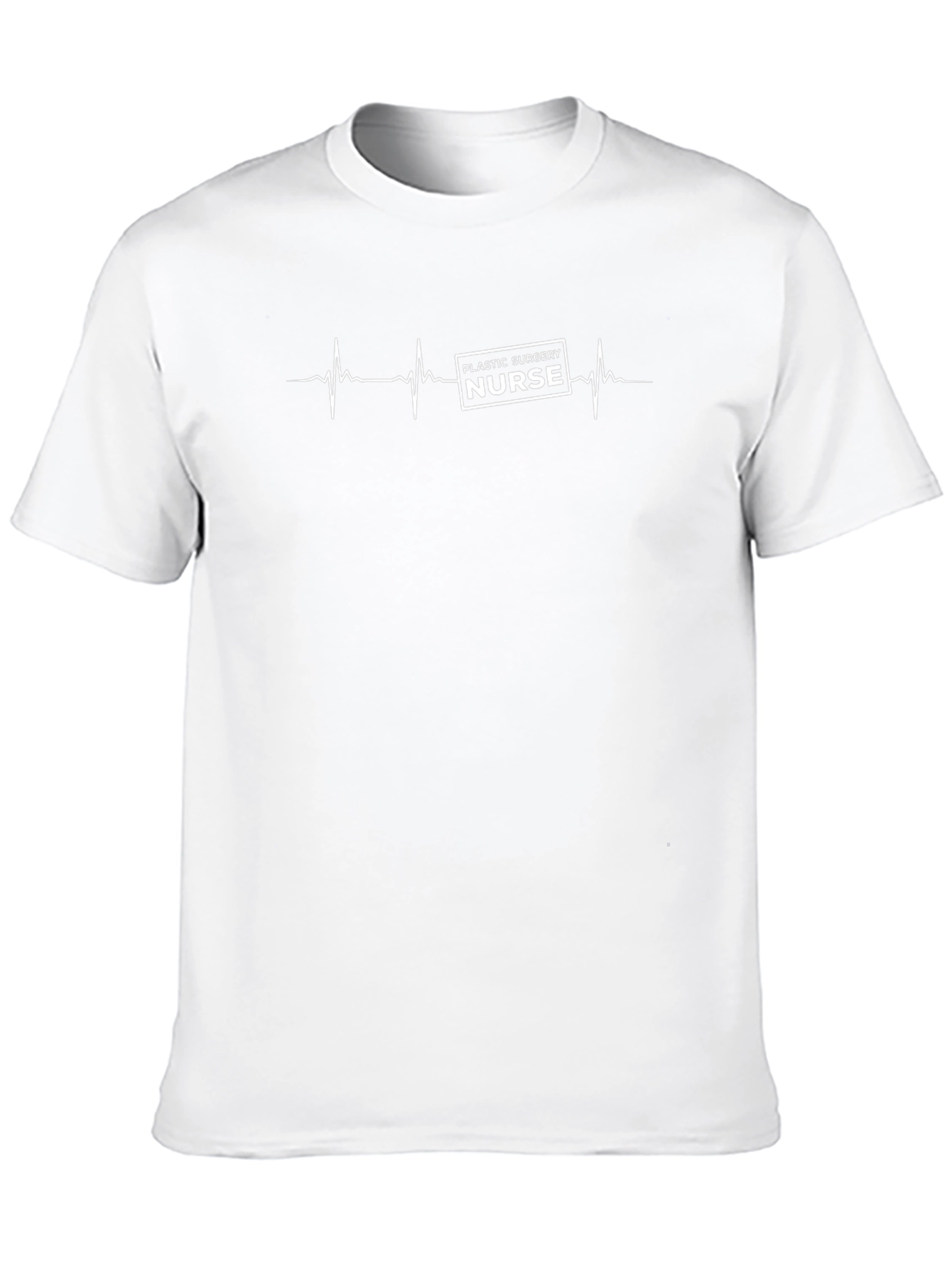 Plastic Surgery Nurse Heartbeat T-Shirt