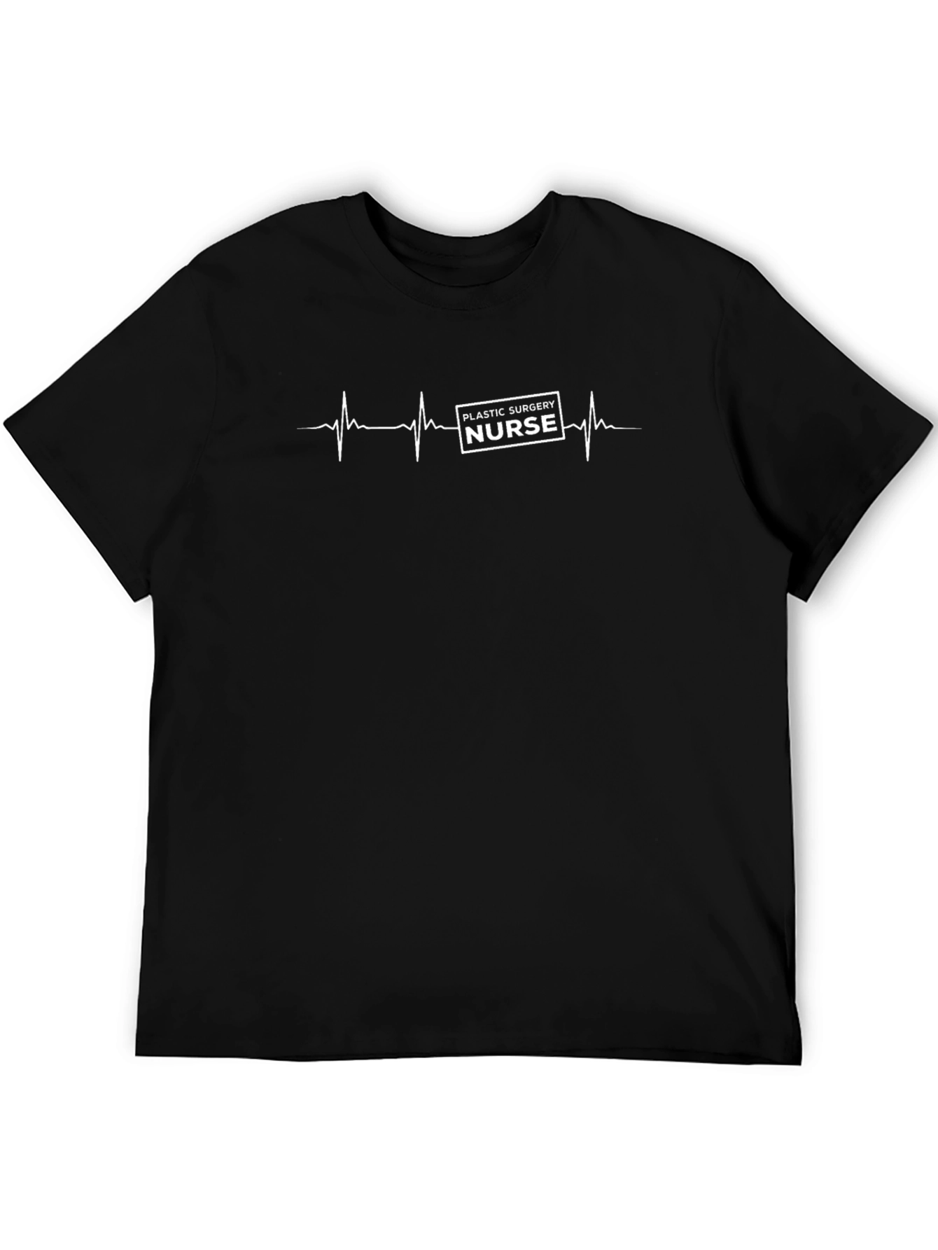 Plastic Surgery Nurse Heartbeat T-Shirt