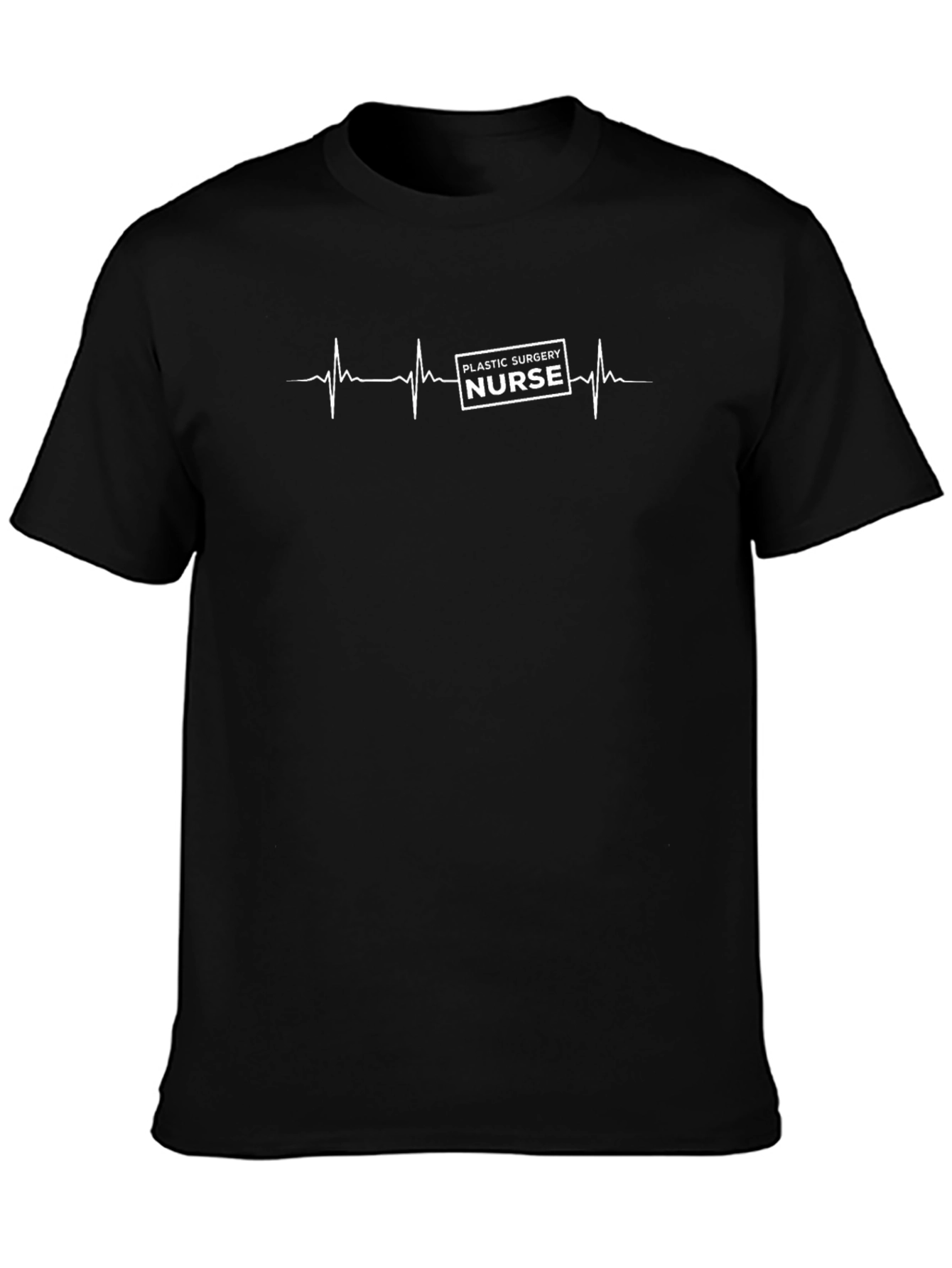 Plastic Surgery Nurse Heartbeat T-Shirt