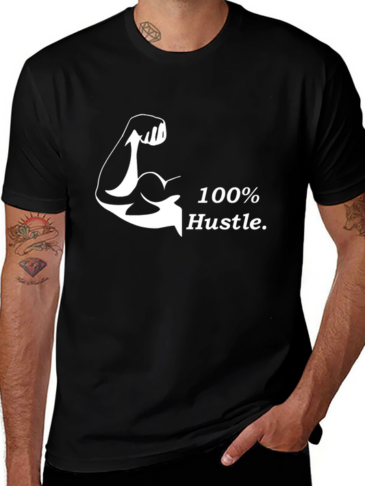 100% Hustle Graphic Tee