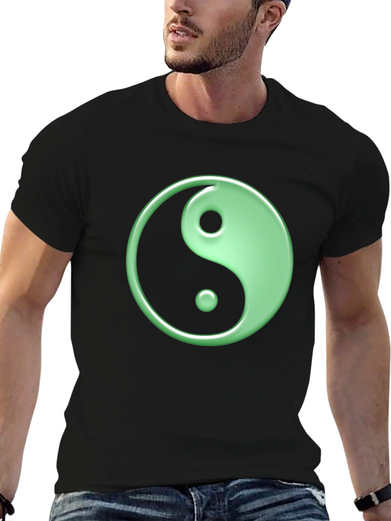 Yin Yang Graphic Tee - Balance & Style