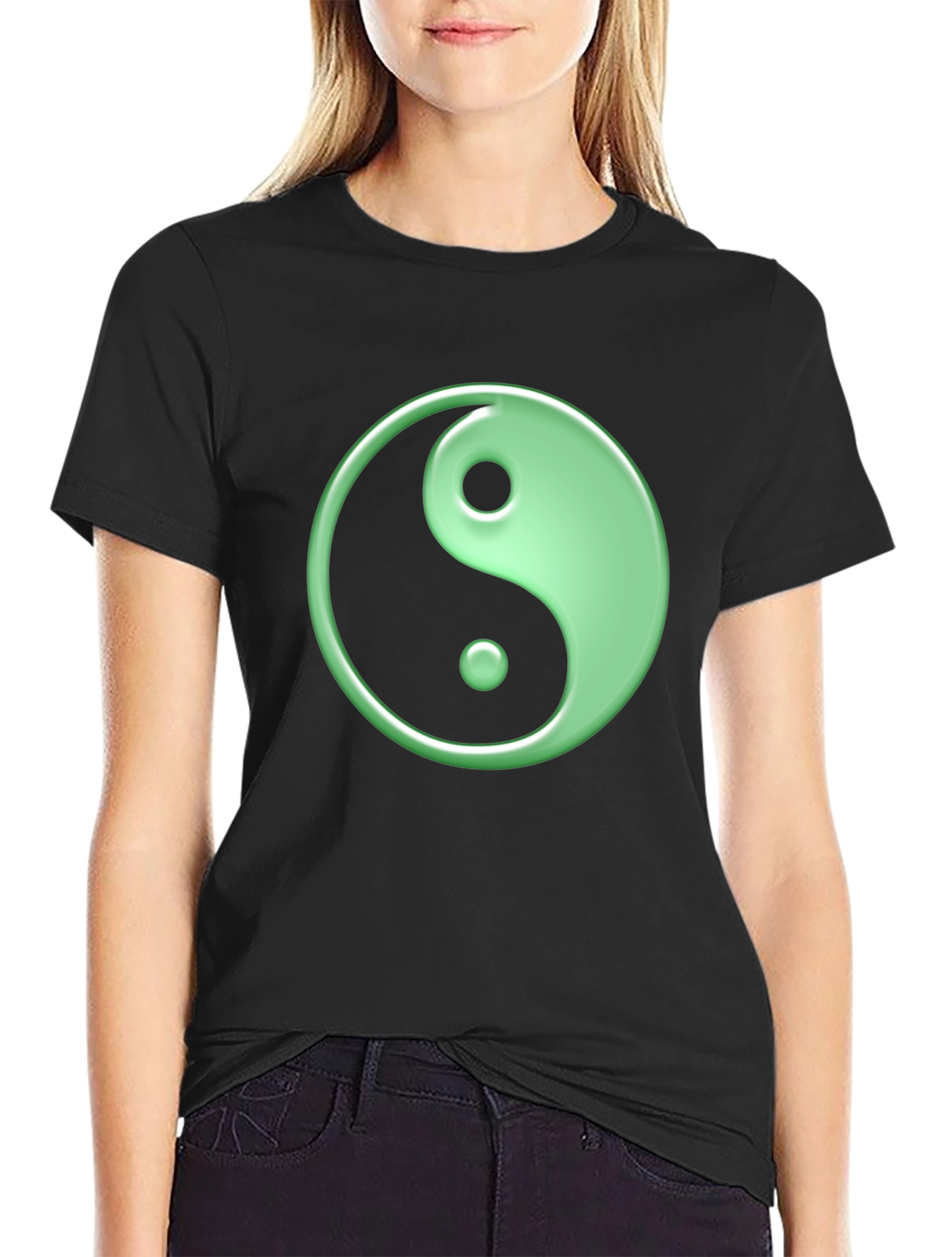 Yin Yang Graphic Tee - Balance & Style
