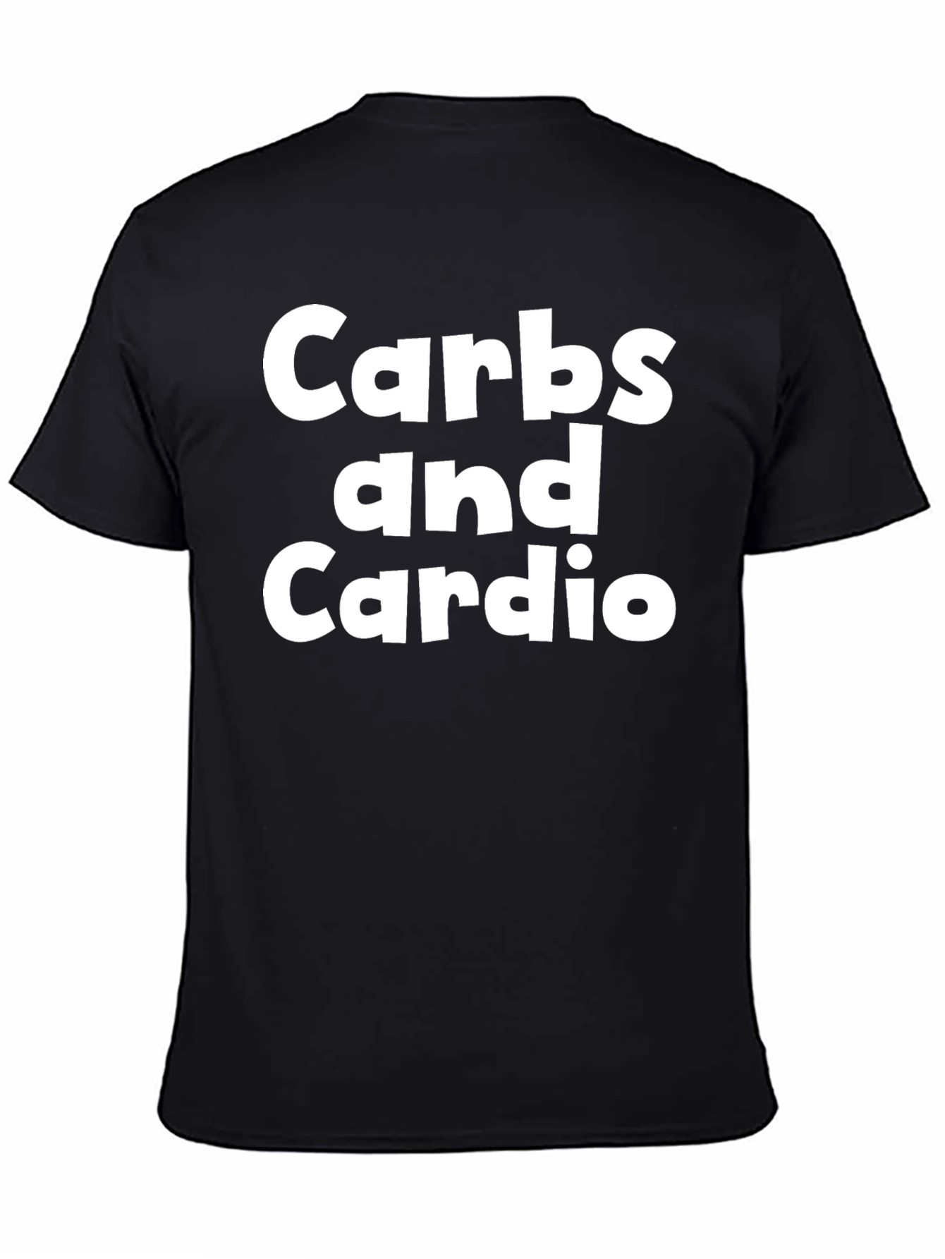 Carbs and Cardio Graphic T-Shirt