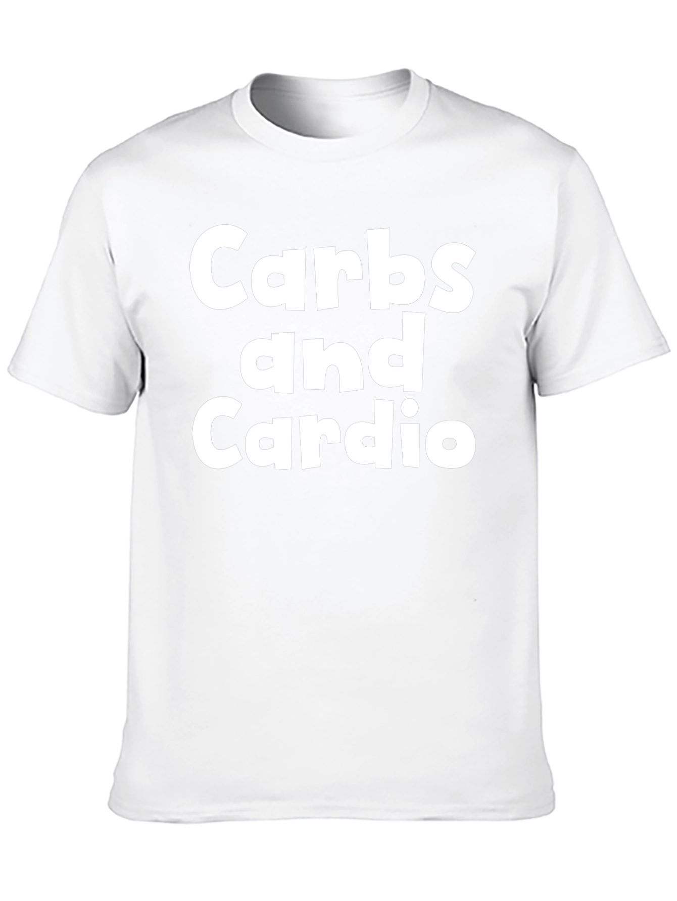 Carbs and Cardio Graphic T-Shirt