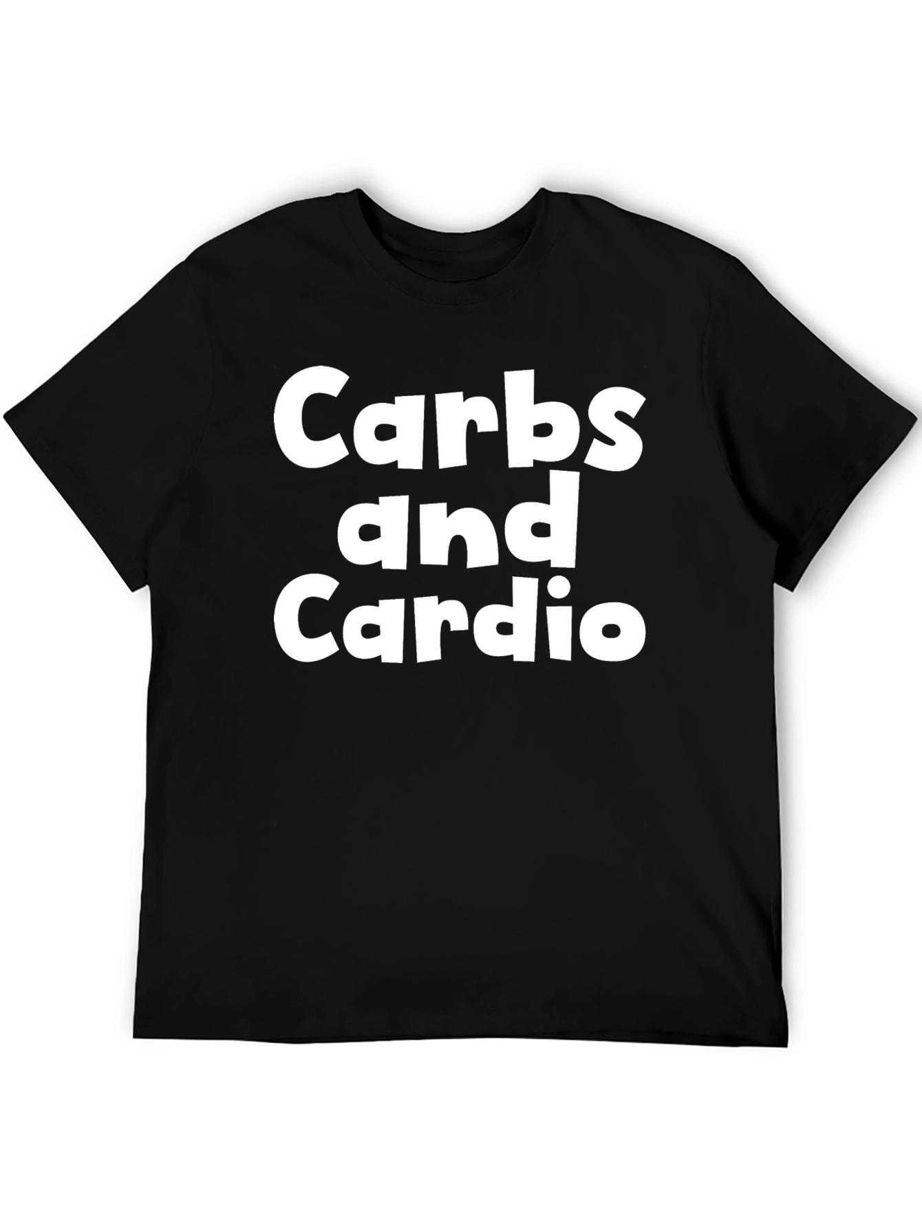 Carbs and Cardio Graphic T-Shirt
