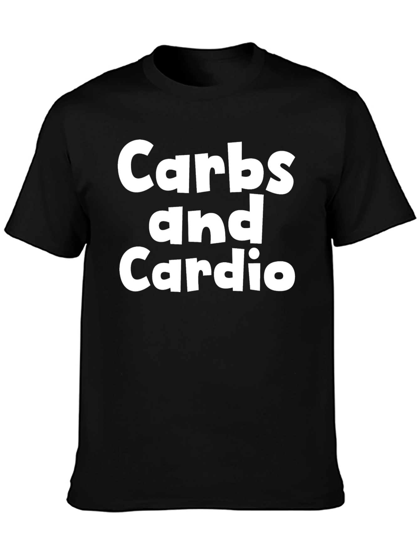 Carbs and Cardio Graphic T-Shirt