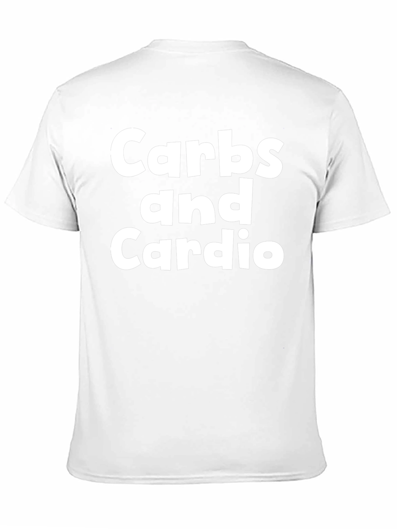 Carbs and Cardio Graphic T-Shirt