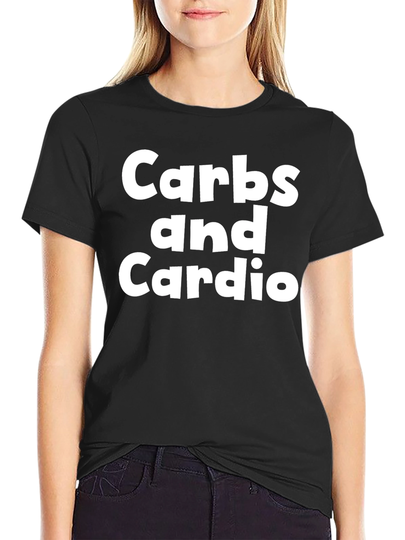 Carbs and Cardio Graphic T-Shirt