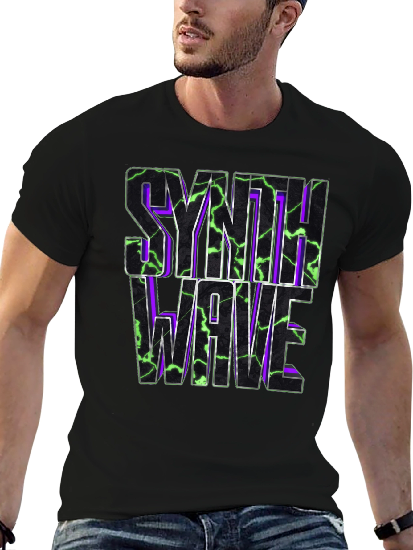 Synthwave T-Shirt - Retro 80s Style