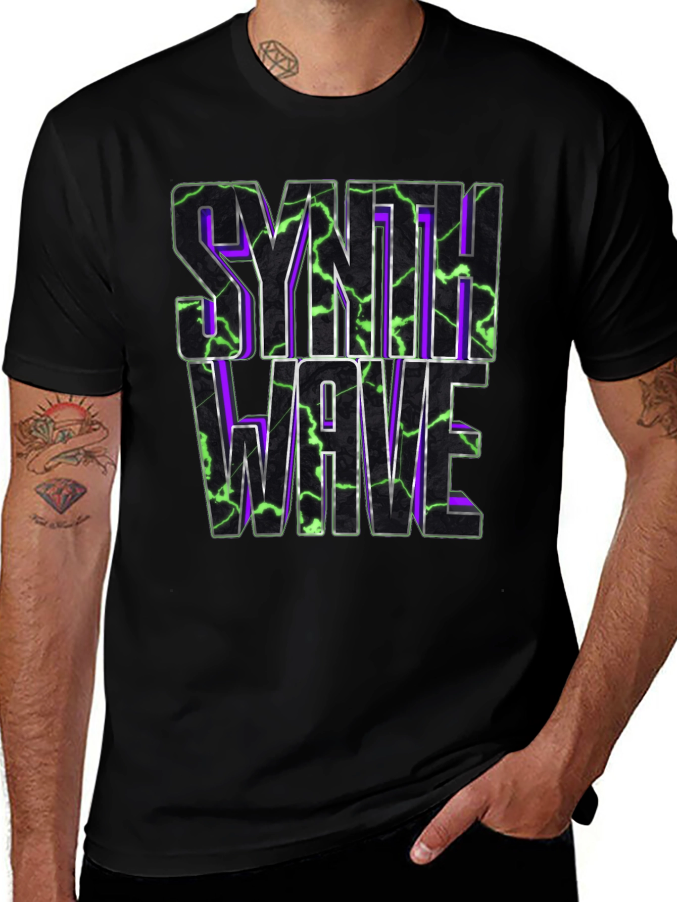 Synthwave T-Shirt - Retro 80s Style