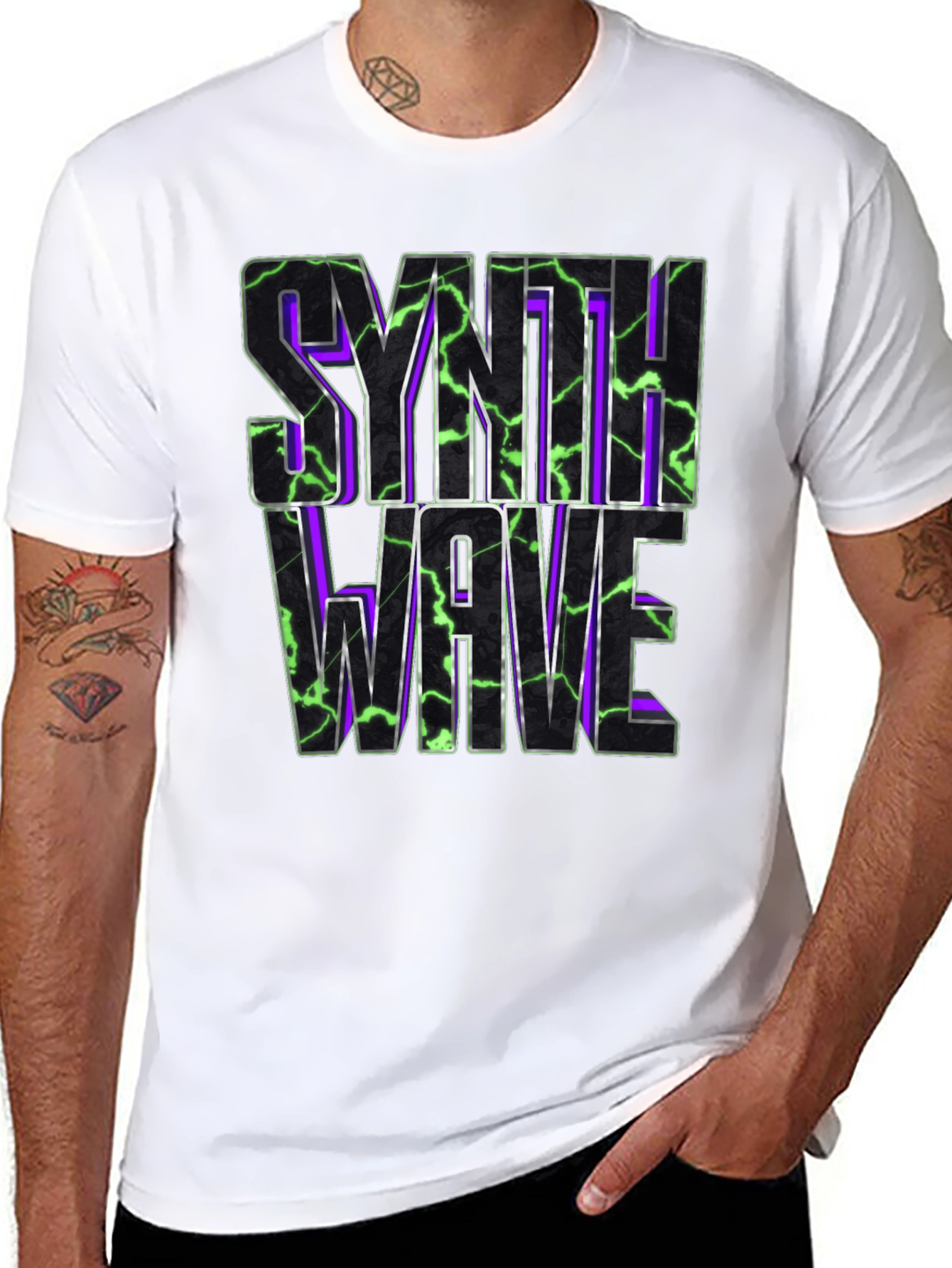 Synthwave T-Shirt - Retro 80s Style