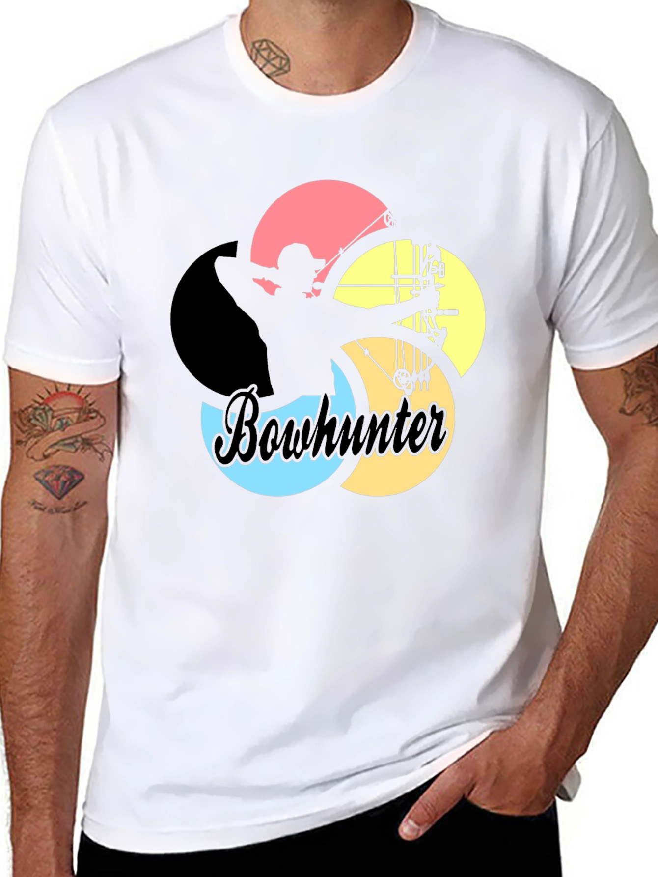 Bowhunter Graphic T-Shirt - Archery Enthusiast Tee
