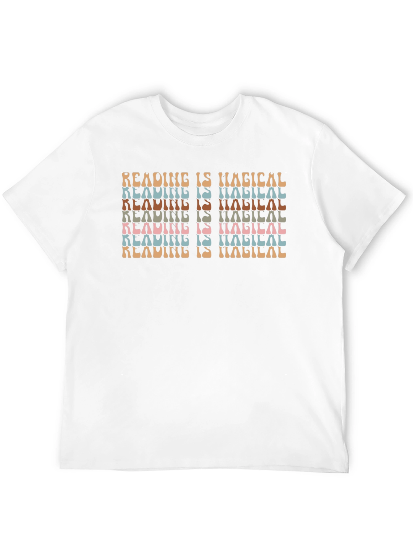 Reading is Magical Retro Style T-Shirt