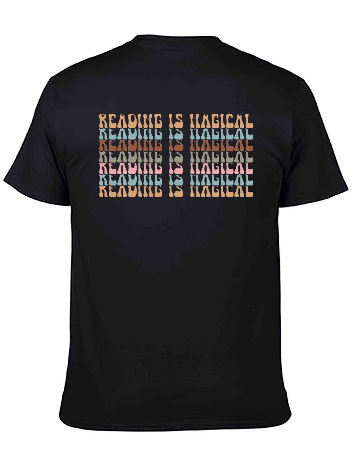 Reading is Magical Retro Style T-Shirt