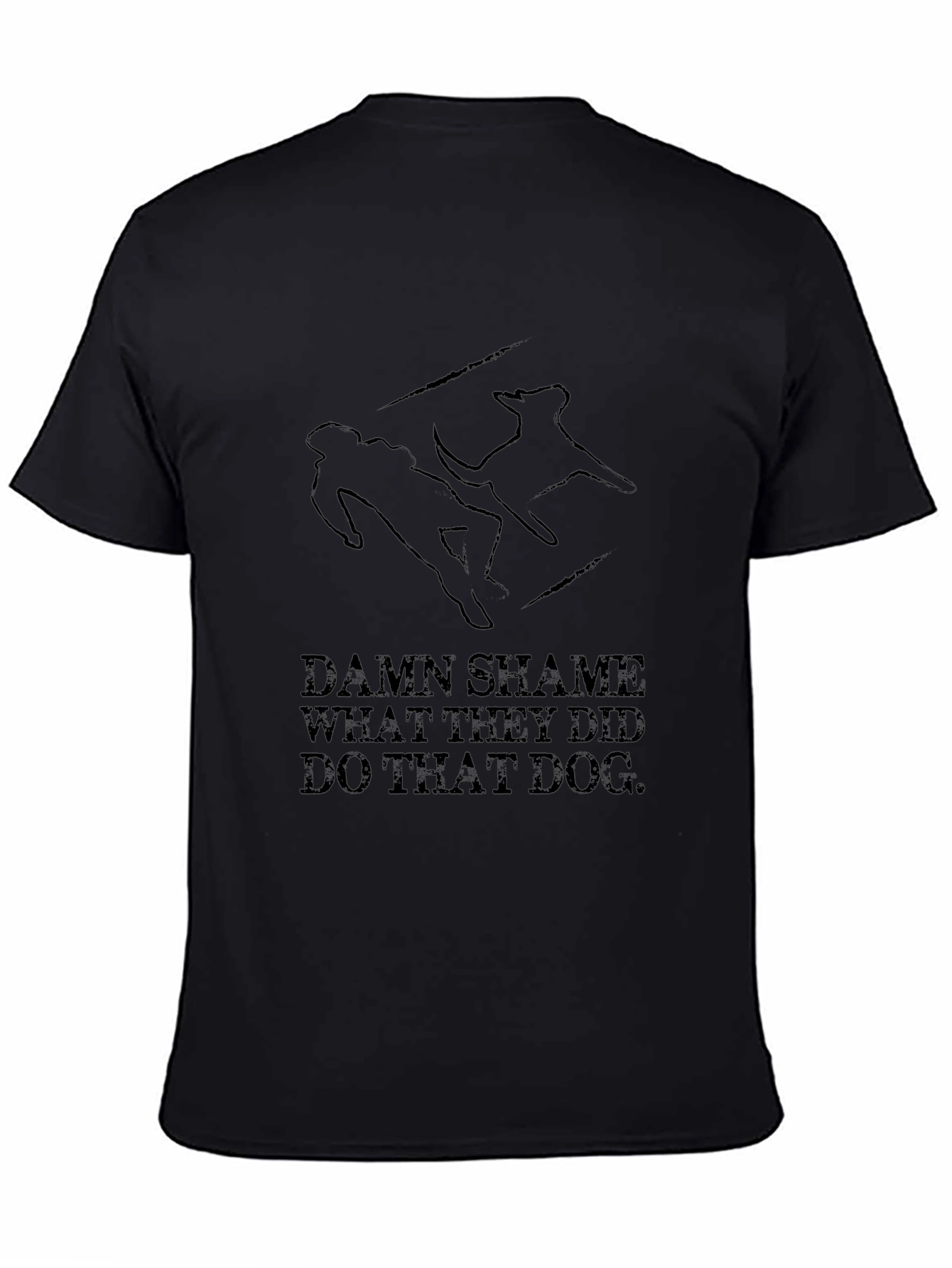 Damn Shame Dog T-Shirt