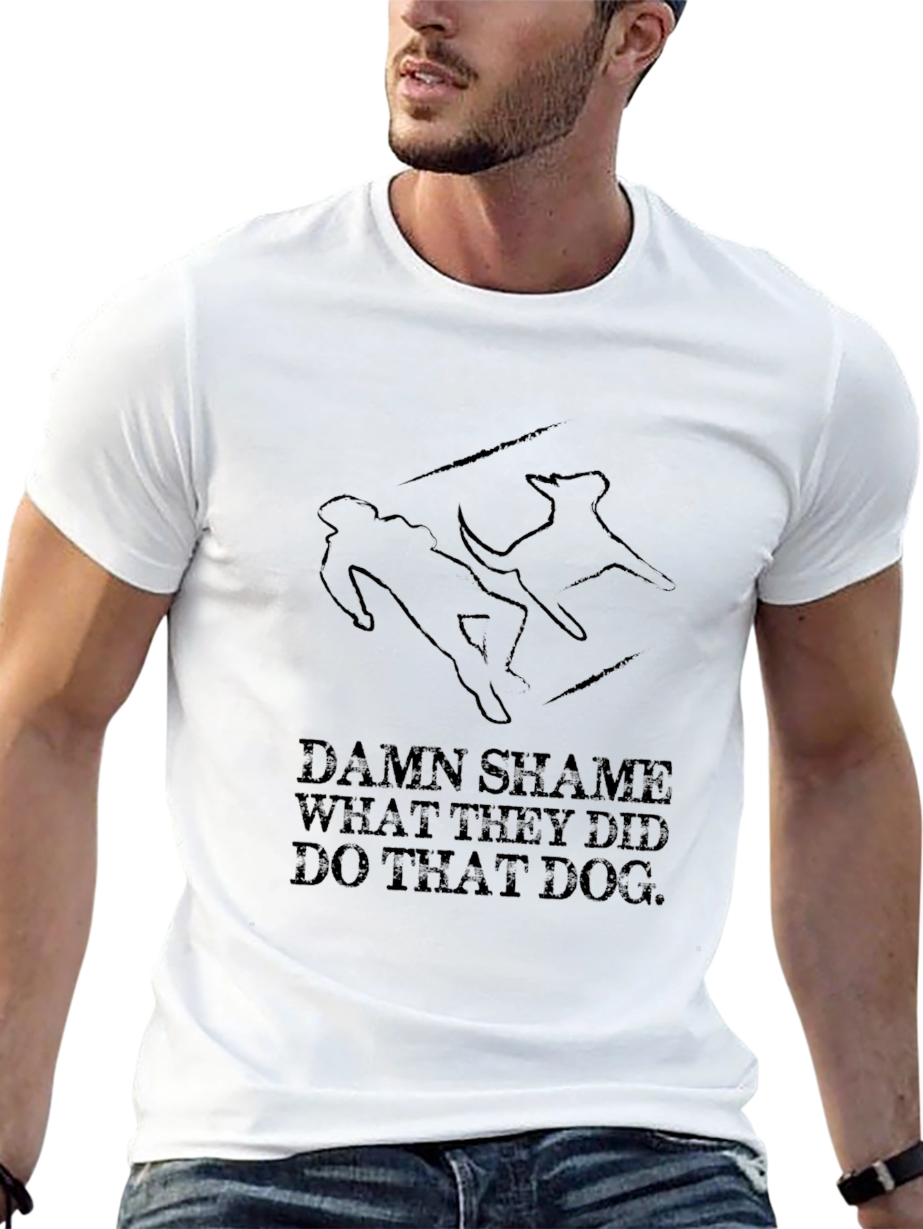 Damn Shame Dog T-Shirt