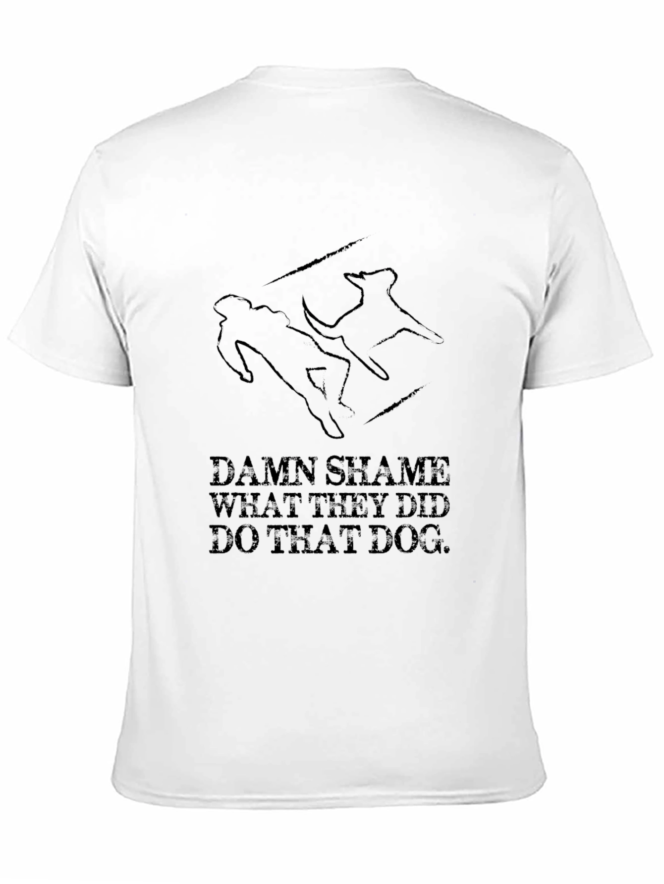 Damn Shame Dog T-Shirt