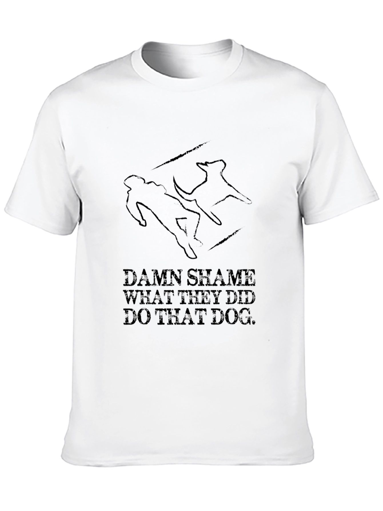 Damn Shame Dog T-Shirt