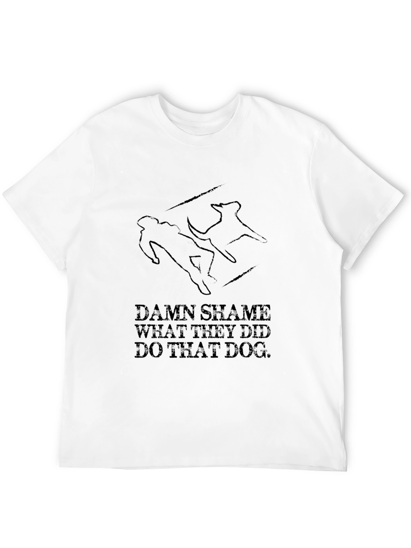 Damn Shame Dog T-Shirt