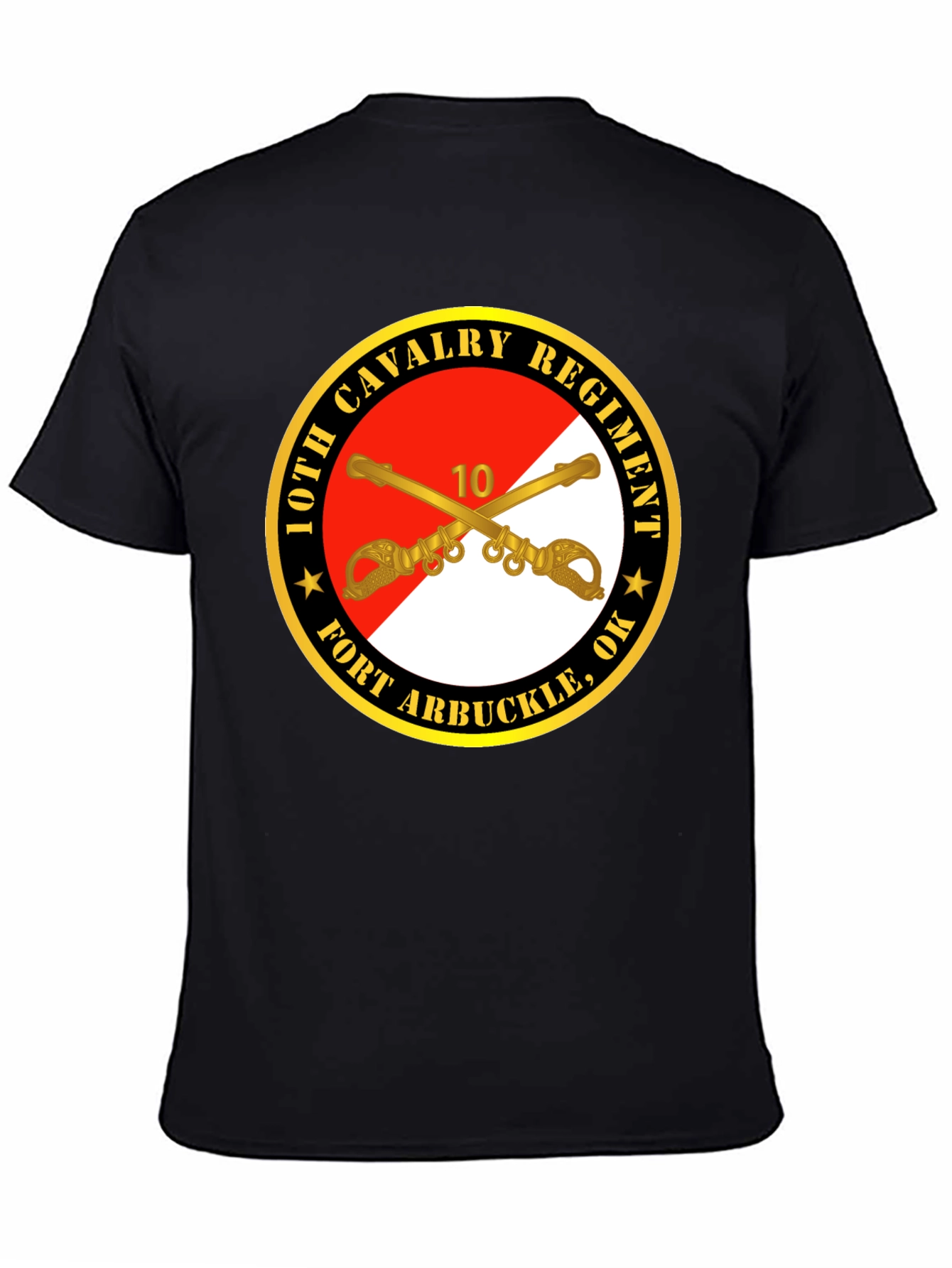 10th Cavalry Regiment T-Shirt - Fort Arbuckle OK