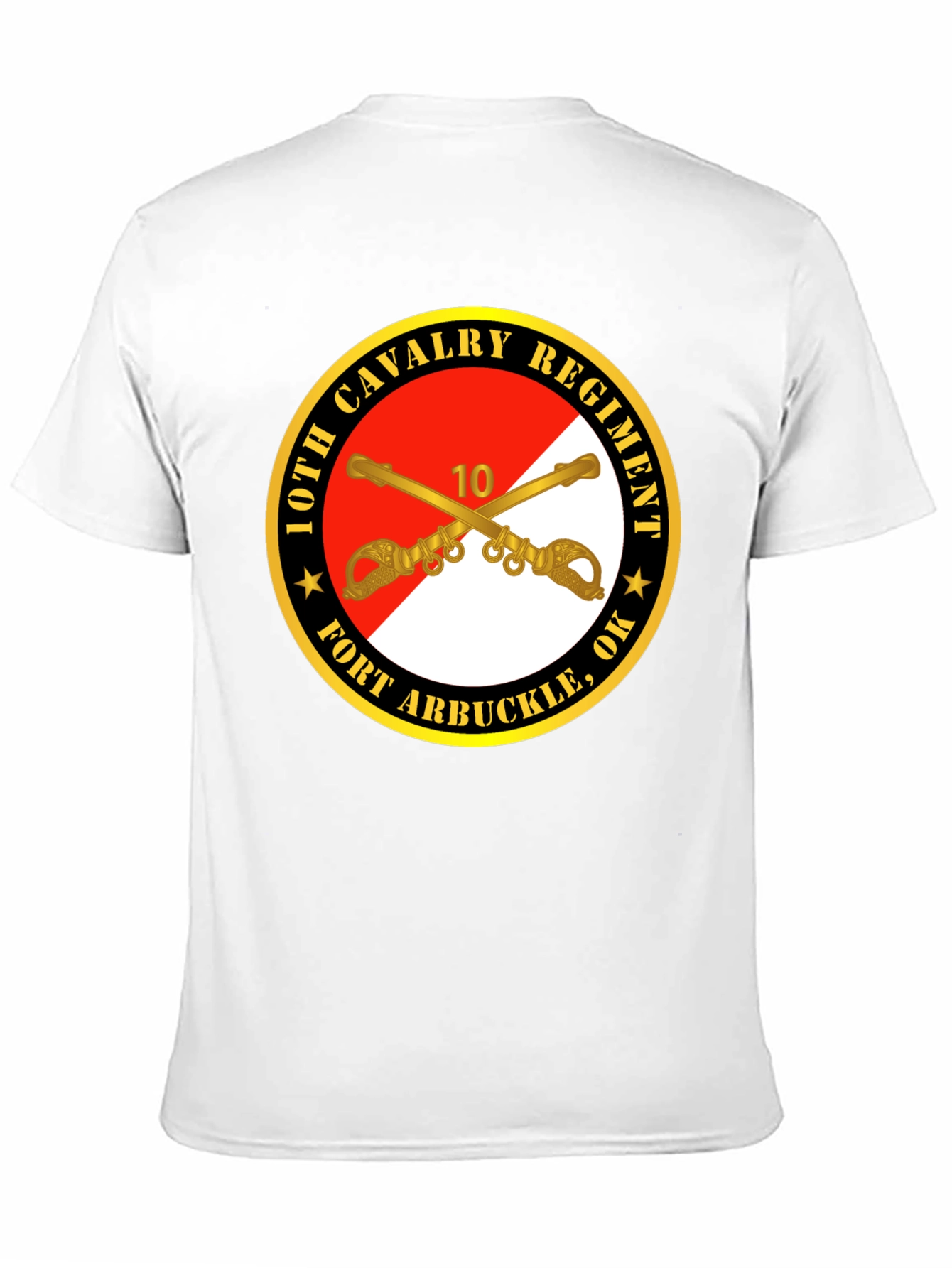 10th Cavalry Regiment T-Shirt - Fort Arbuckle OK