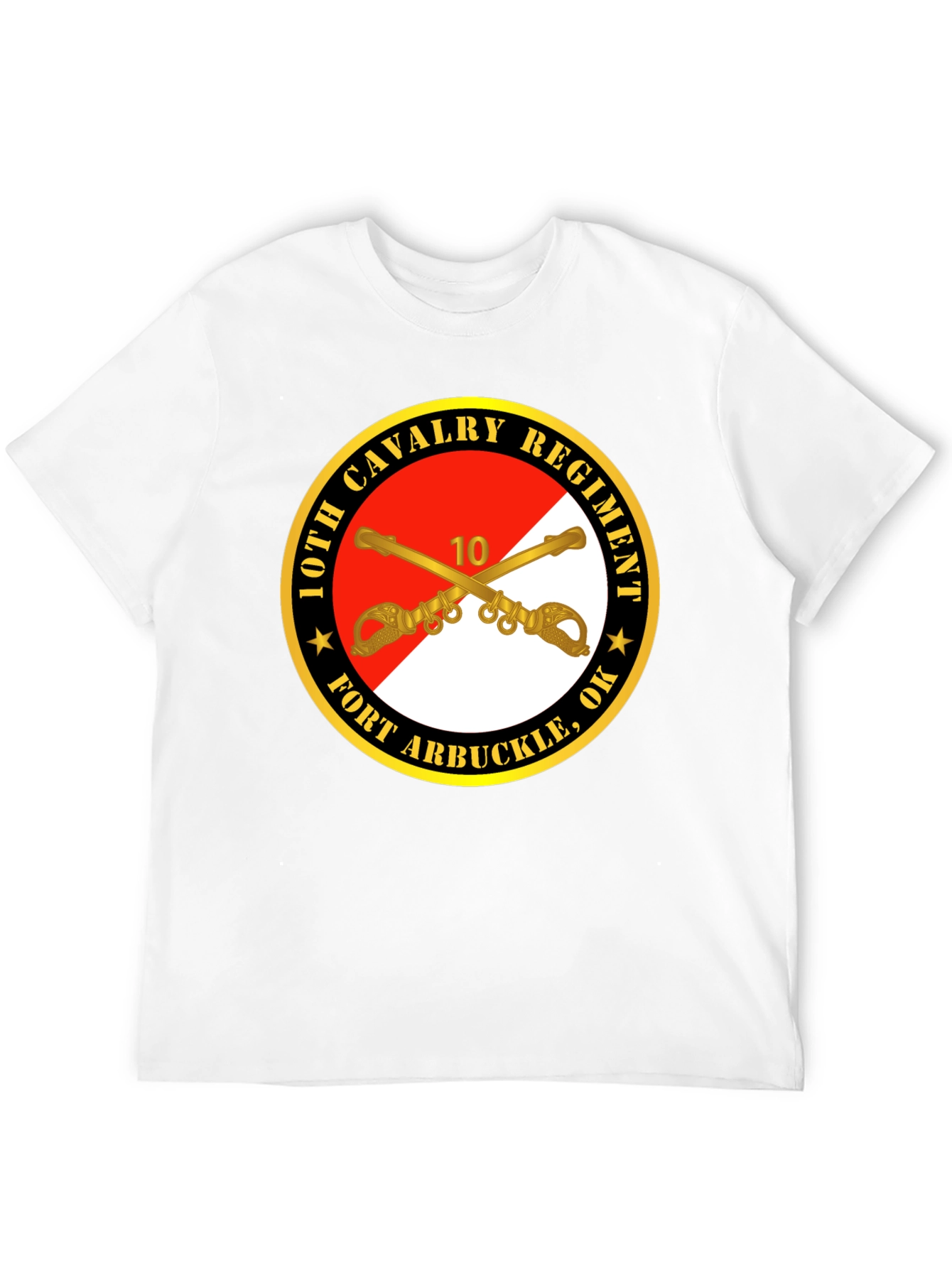 10th Cavalry Regiment T-Shirt - Fort Arbuckle OK