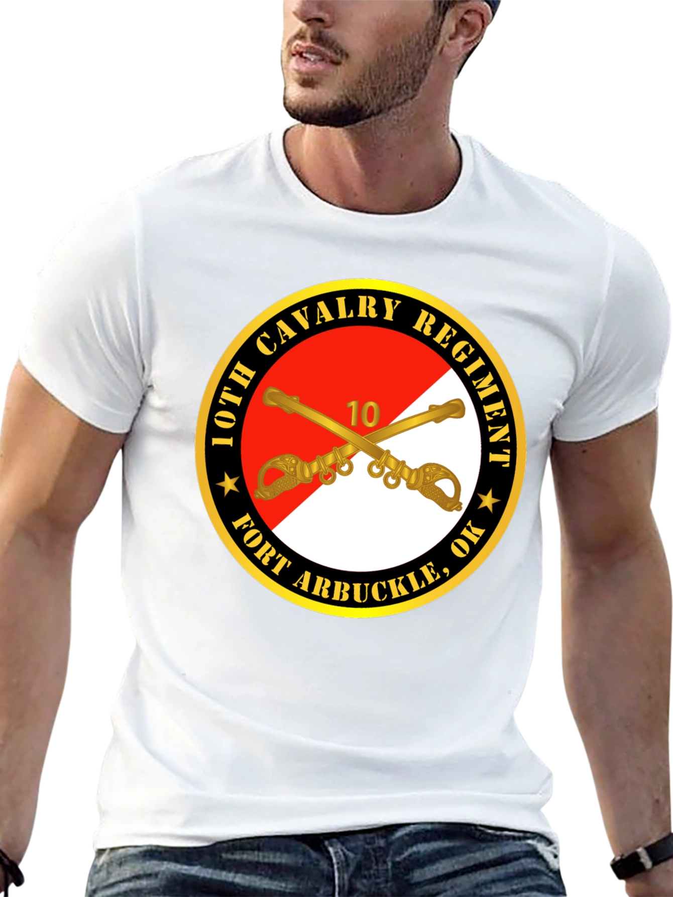 10th Cavalry Regiment T-Shirt - Fort Arbuckle OK