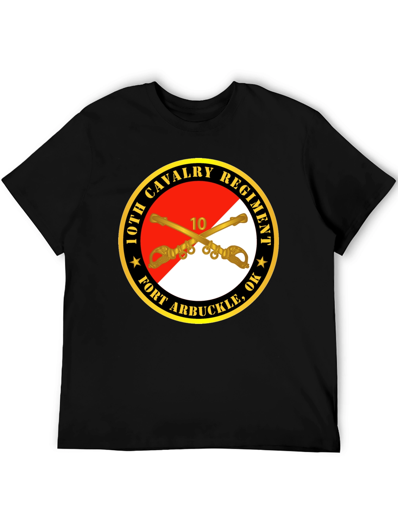 10th Cavalry Regiment T-Shirt - Fort Arbuckle OK