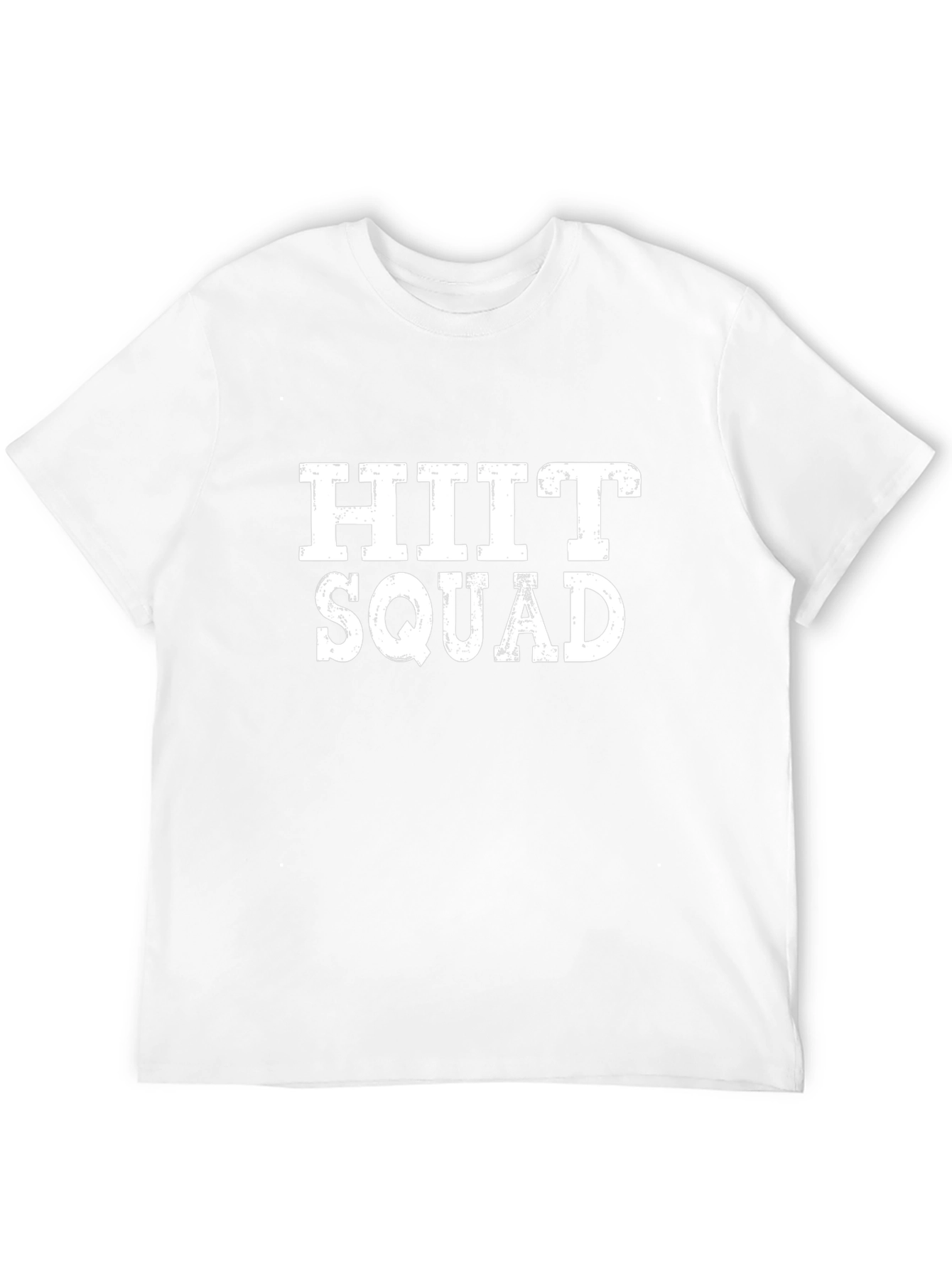 HIIT Squad Black T-Shirt - Workout Motivation