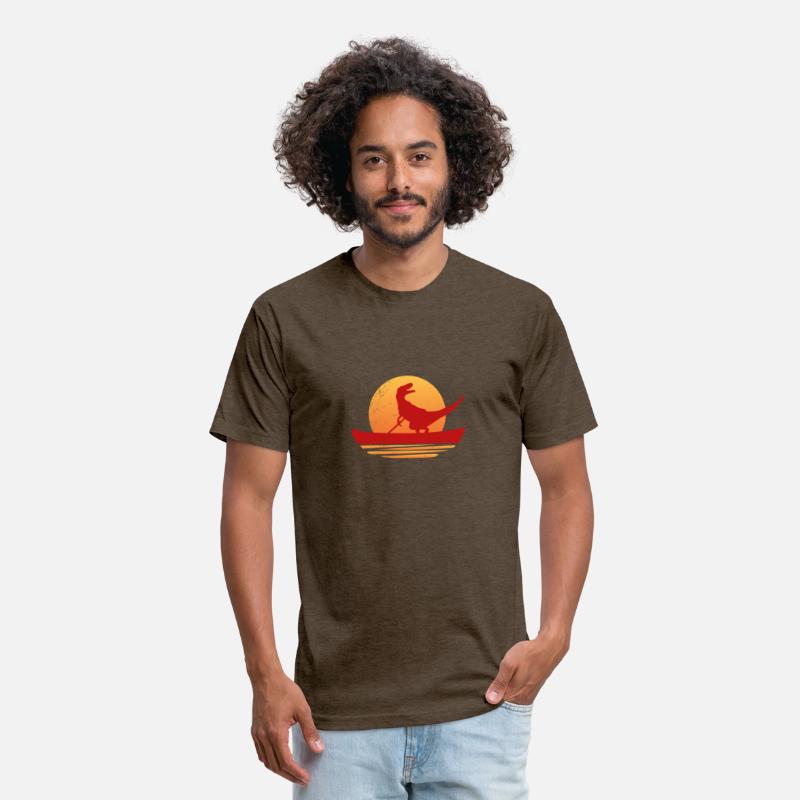 Canoeing T-Rex Dinosaur Canoe Lover Gift Idea