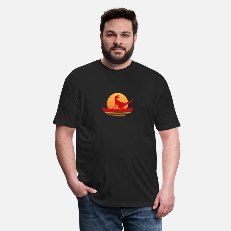 Canoeing T-Rex Dinosaur Canoe Lover Gift Idea