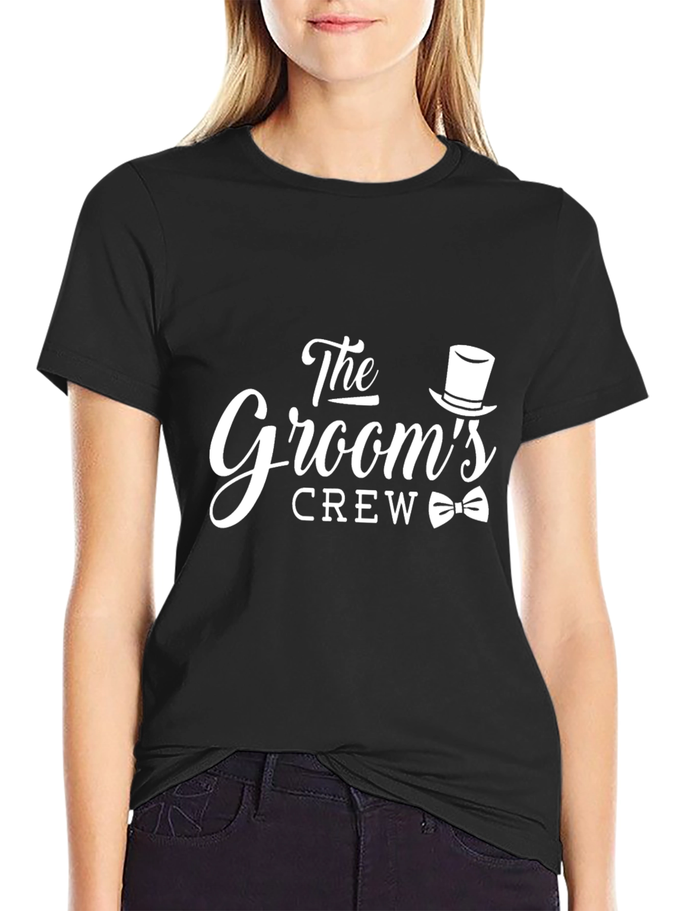 The Grooms Crew T-Shirt - Wedding Party Apparel