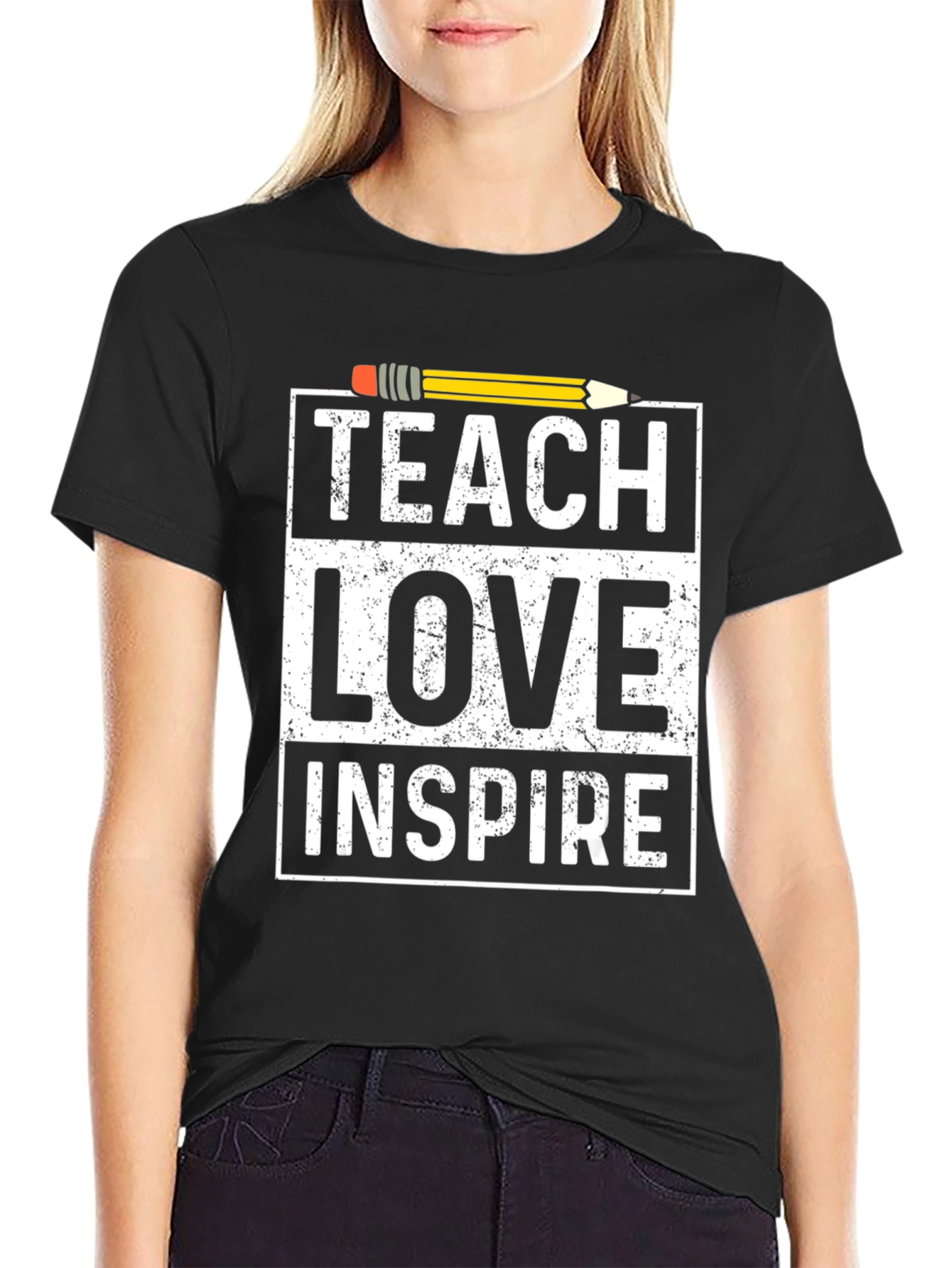 Teach Love Inspire T-Shirt - Educator Appreciation