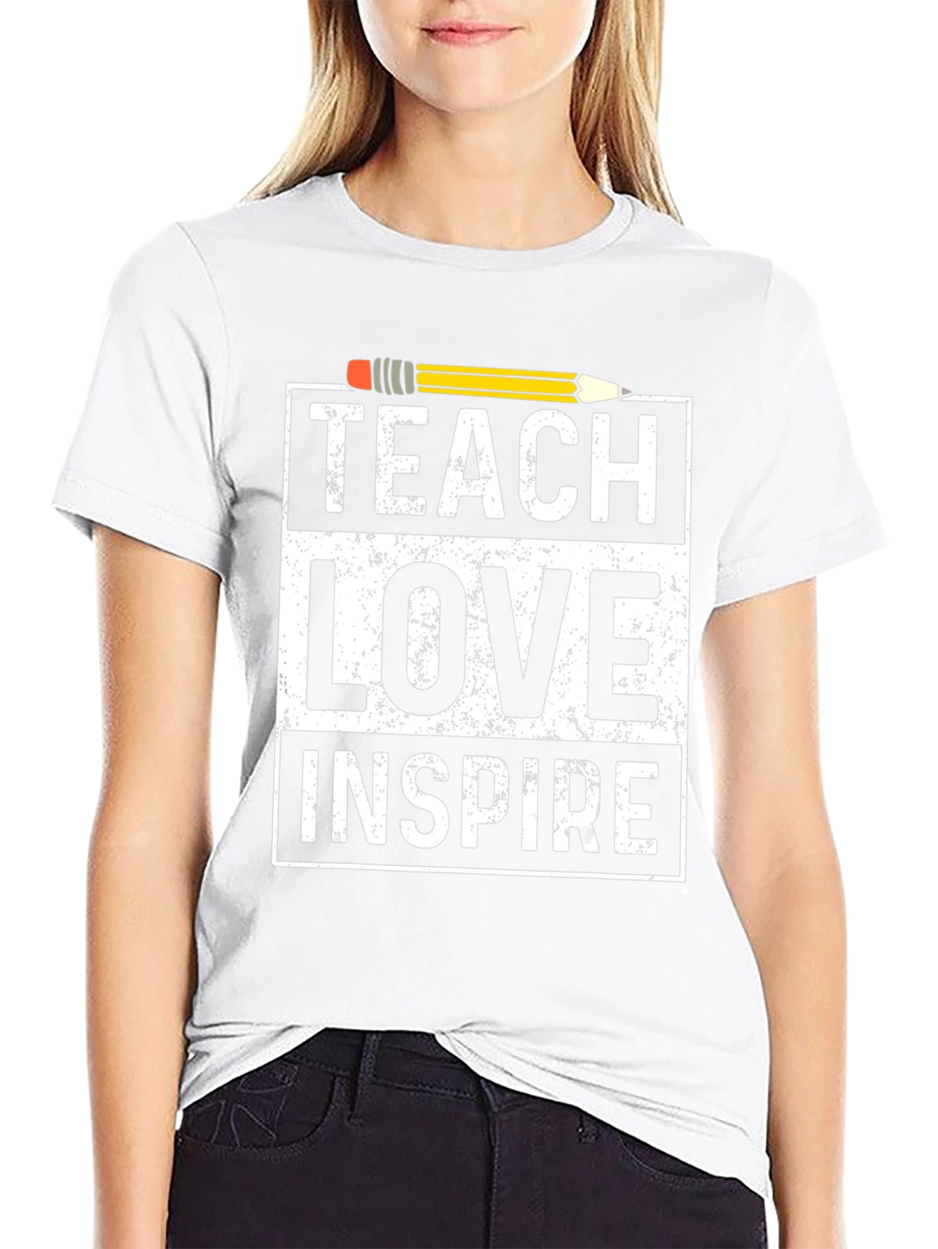 Teach Love Inspire T-Shirt - Educator Appreciation