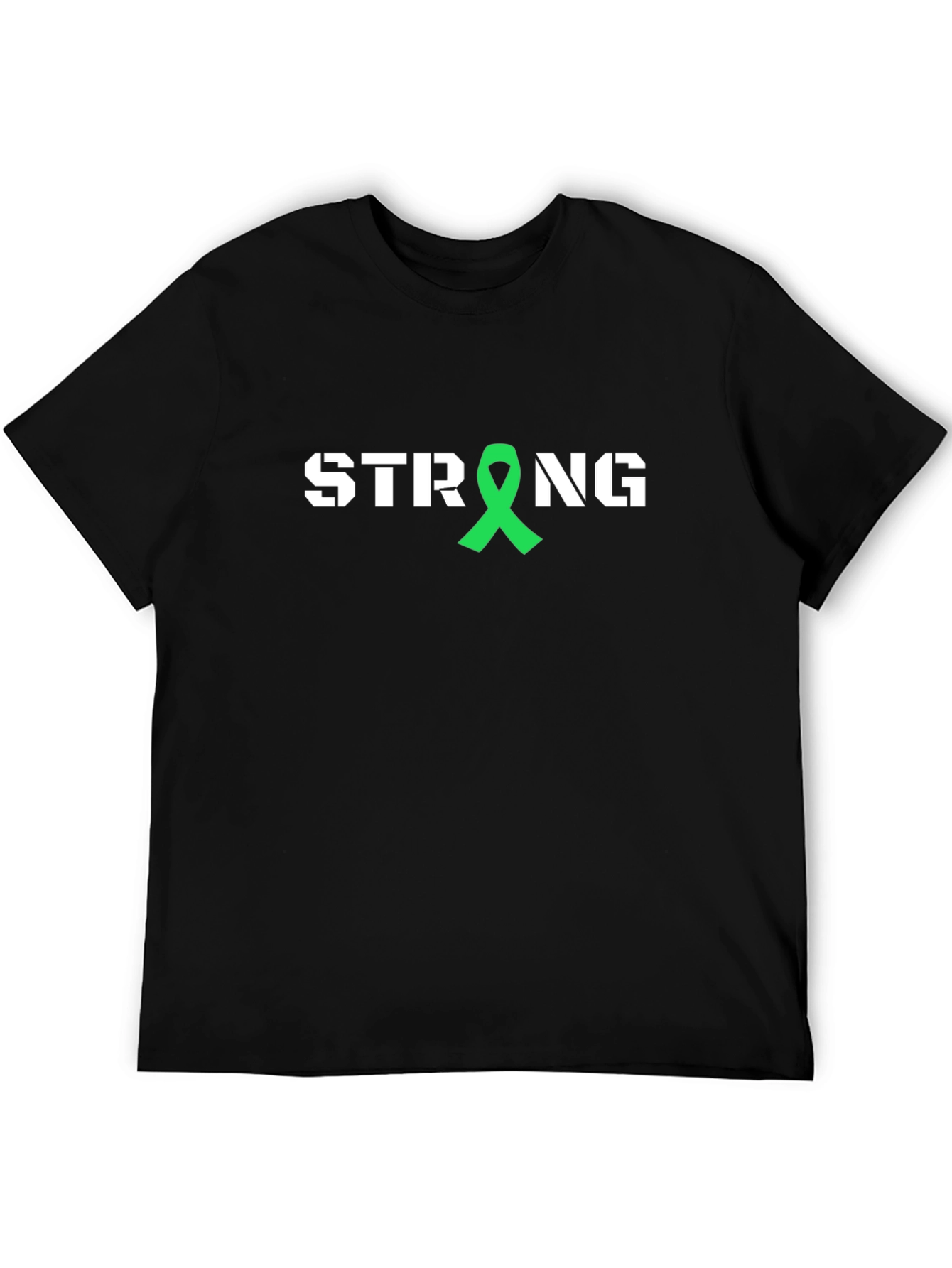 Strong Ribbon Graphic T-Shirt - Show Support