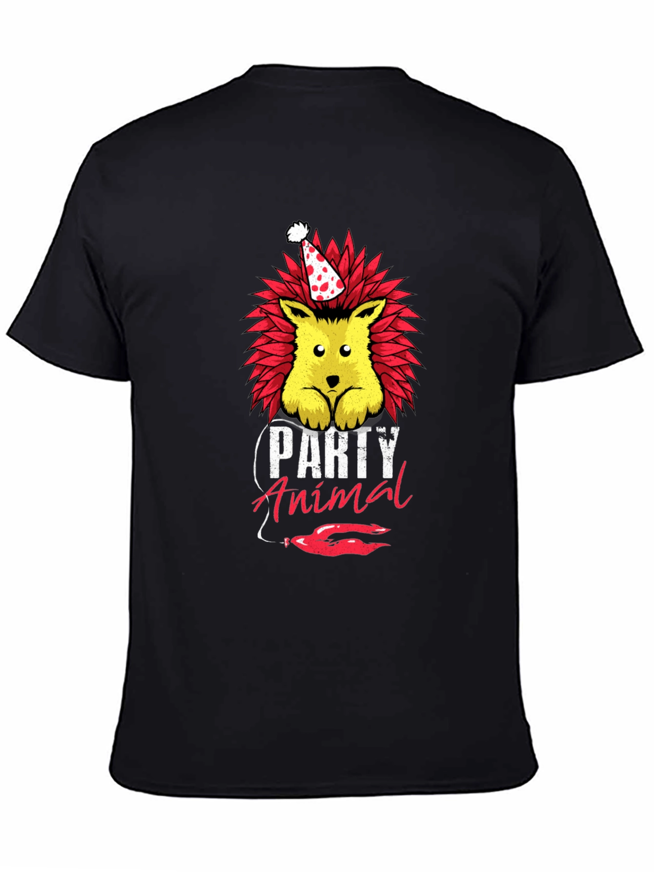 Party Animal Hedgehog Graphic Tee