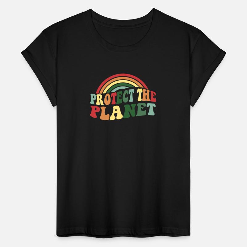 Classic Retro Color Earth Day - Protect the Planet