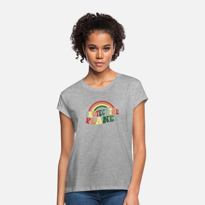 Classic Retro Color Earth Day - Protect the Planet