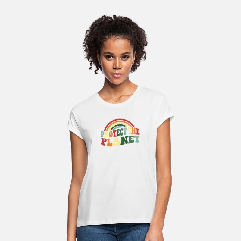 Classic Retro Color Earth Day - Protect the Planet