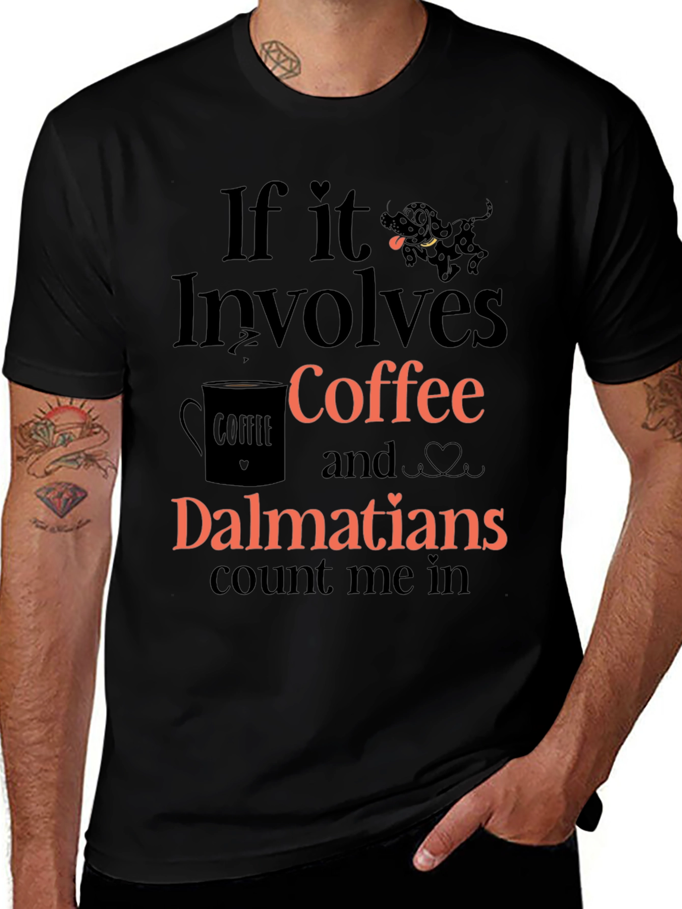 Coffee & Dalmatians T-Shirt