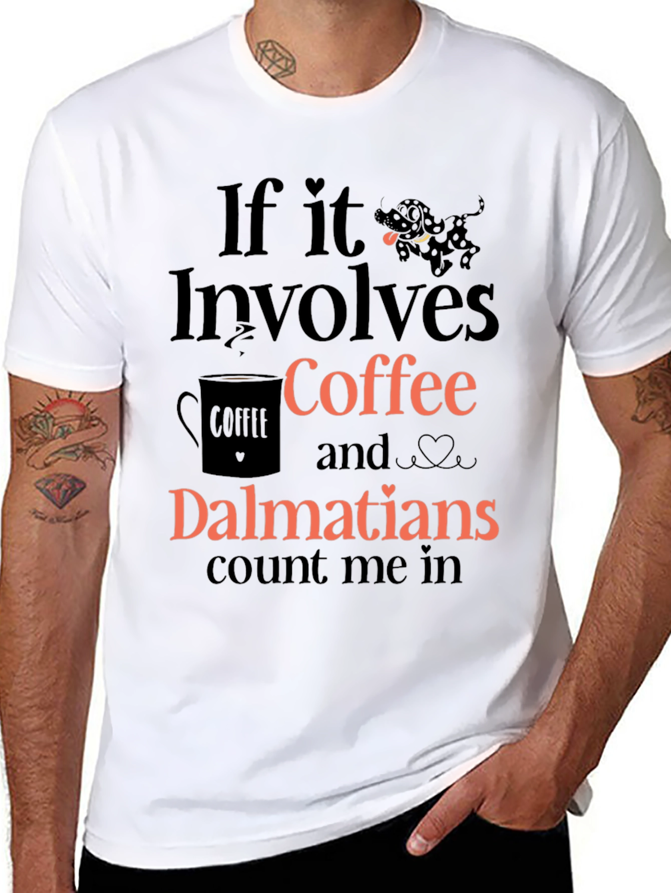 Coffee & Dalmatians T-Shirt