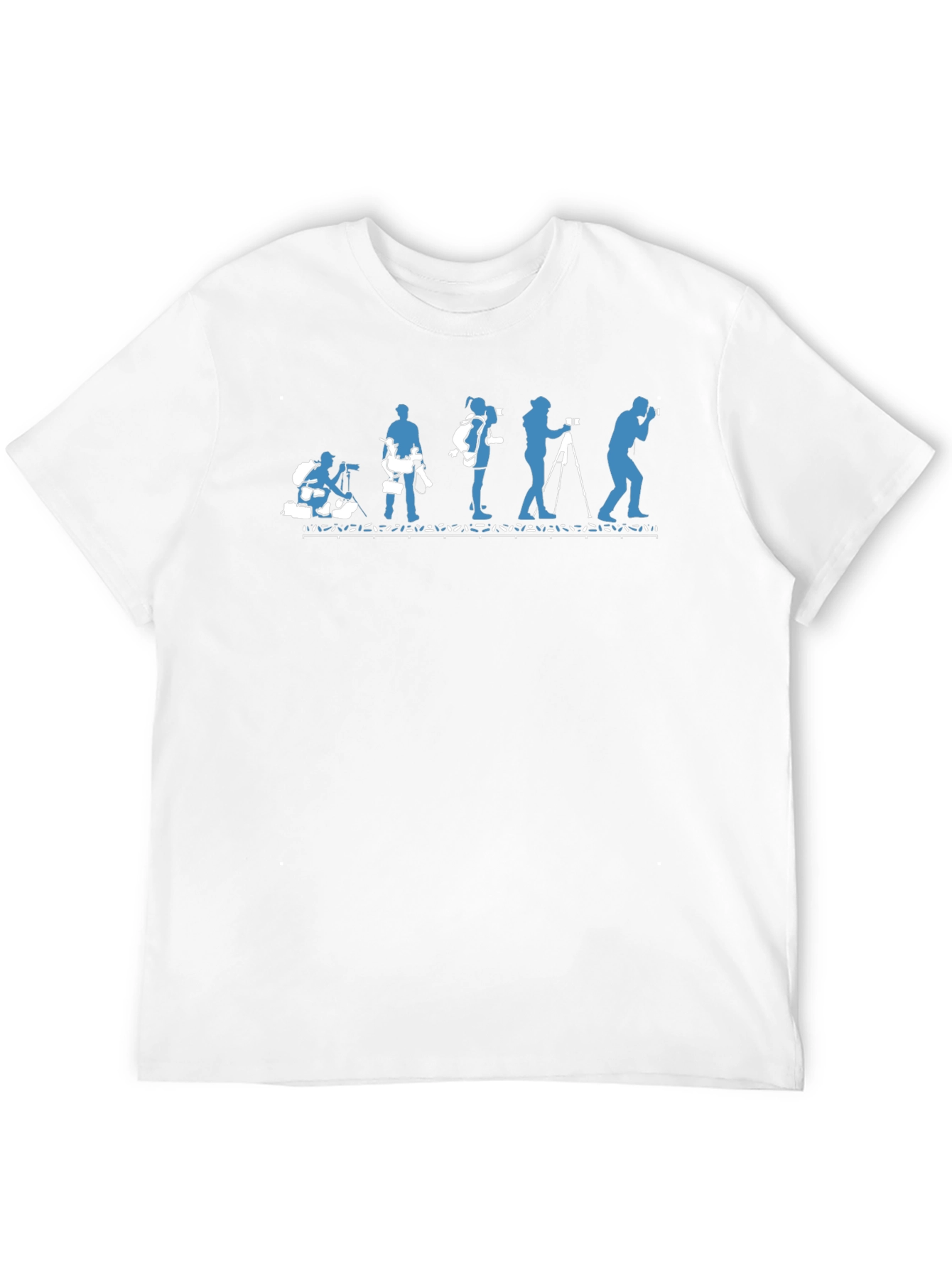 Photographer Evolution T-Shirt - Black