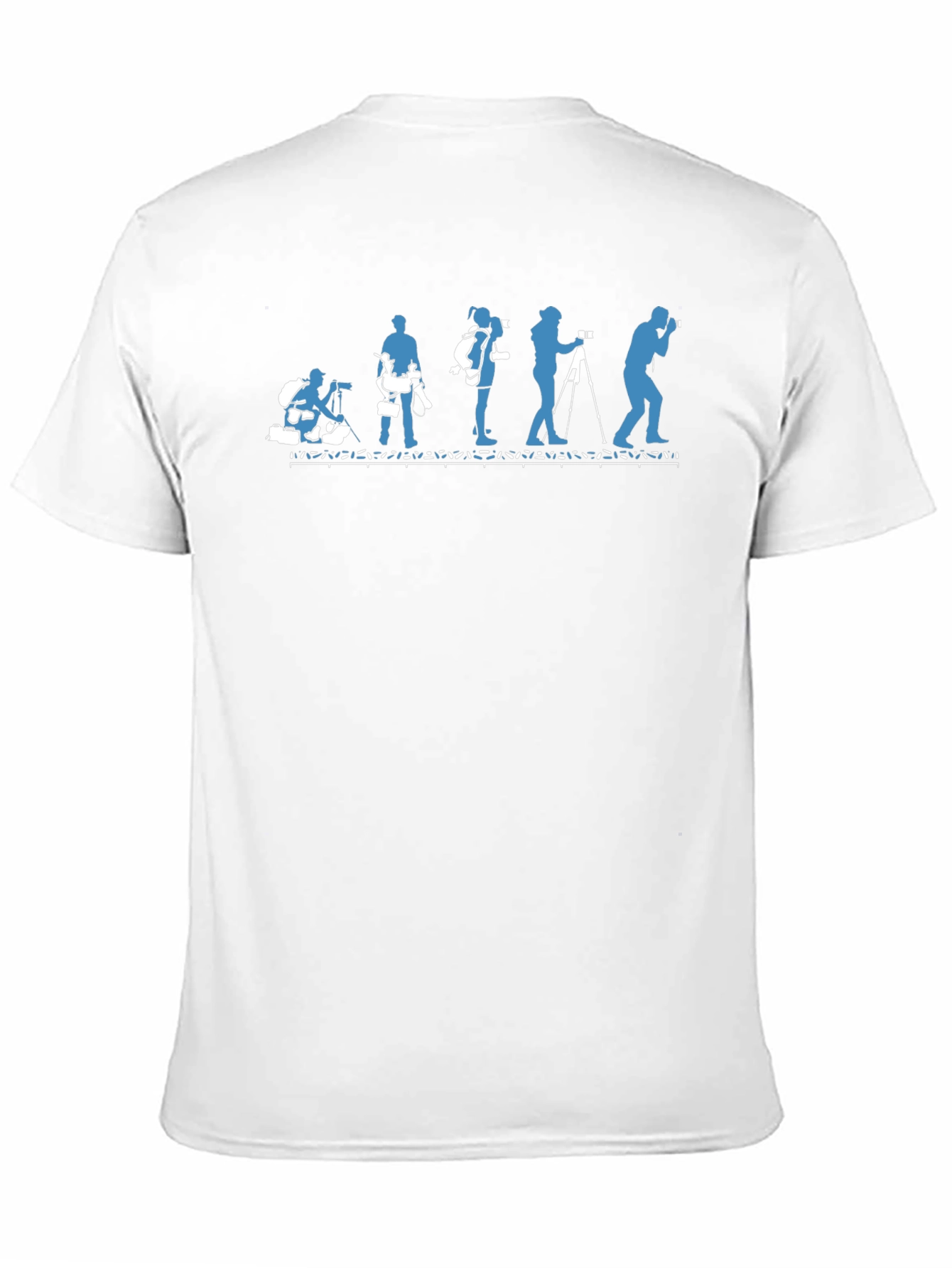 Photographer Evolution T-Shirt - Black