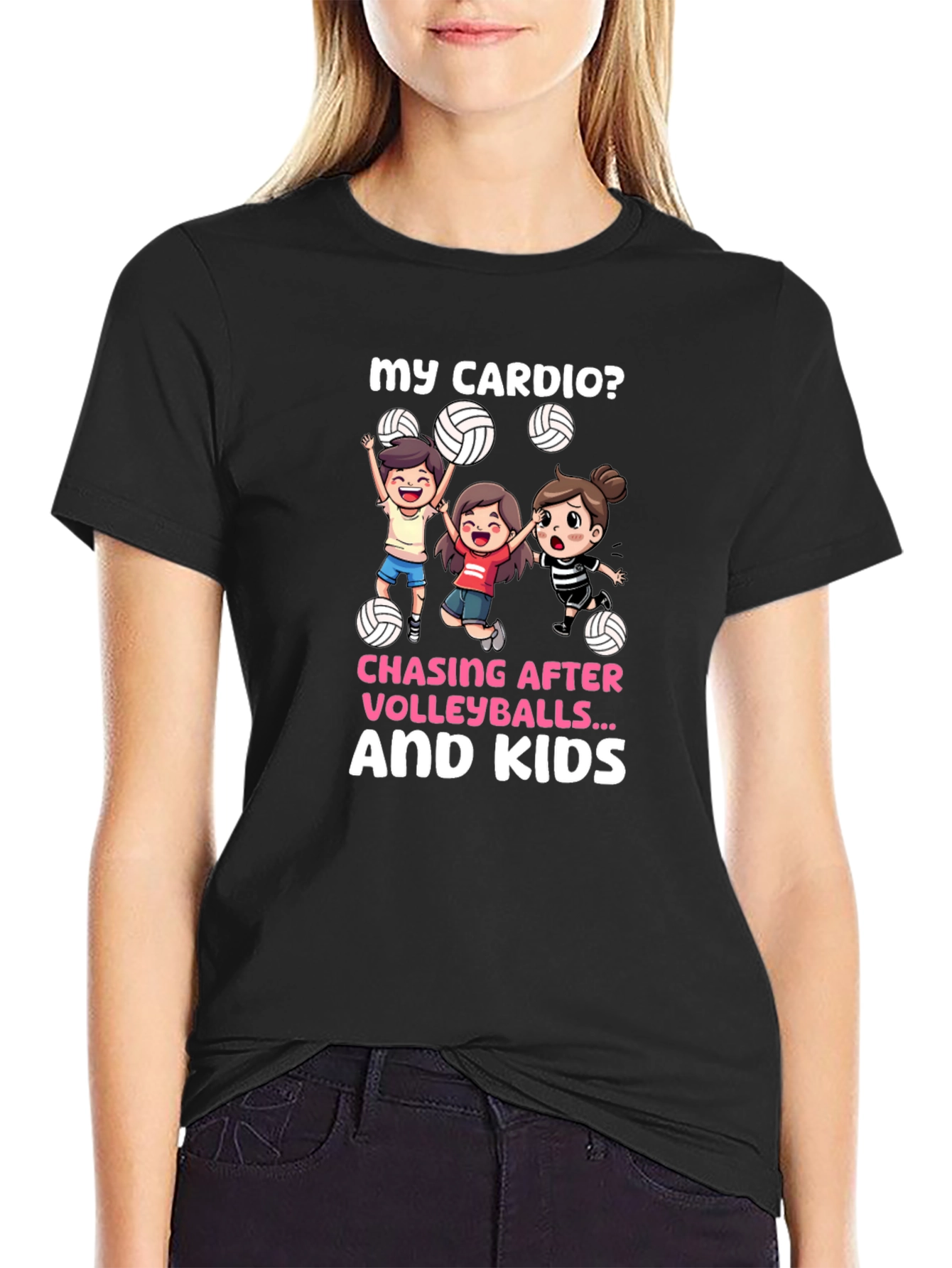 Volleyball Mom Cardio T-Shirt