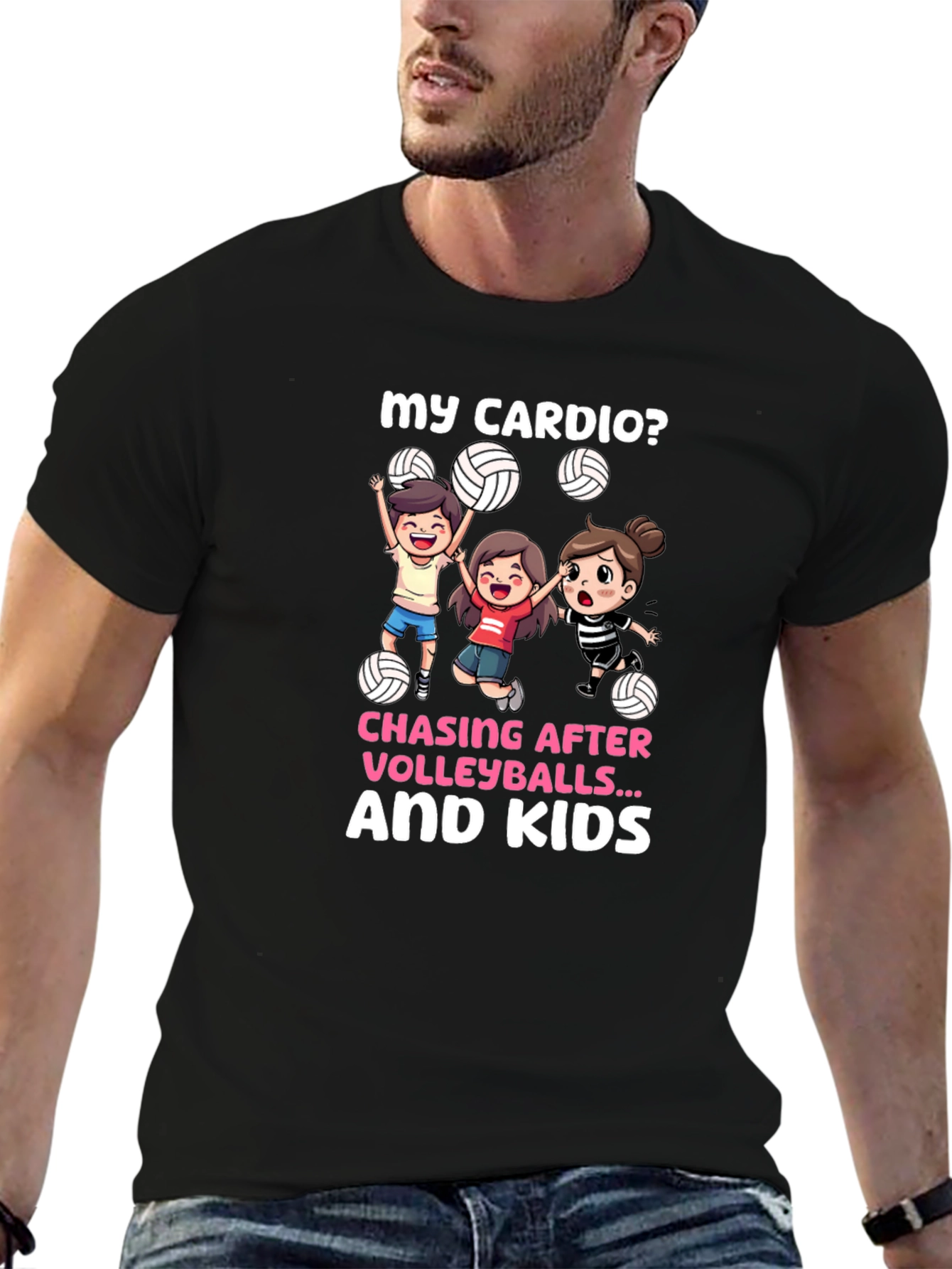 Volleyball Mom Cardio T-Shirt