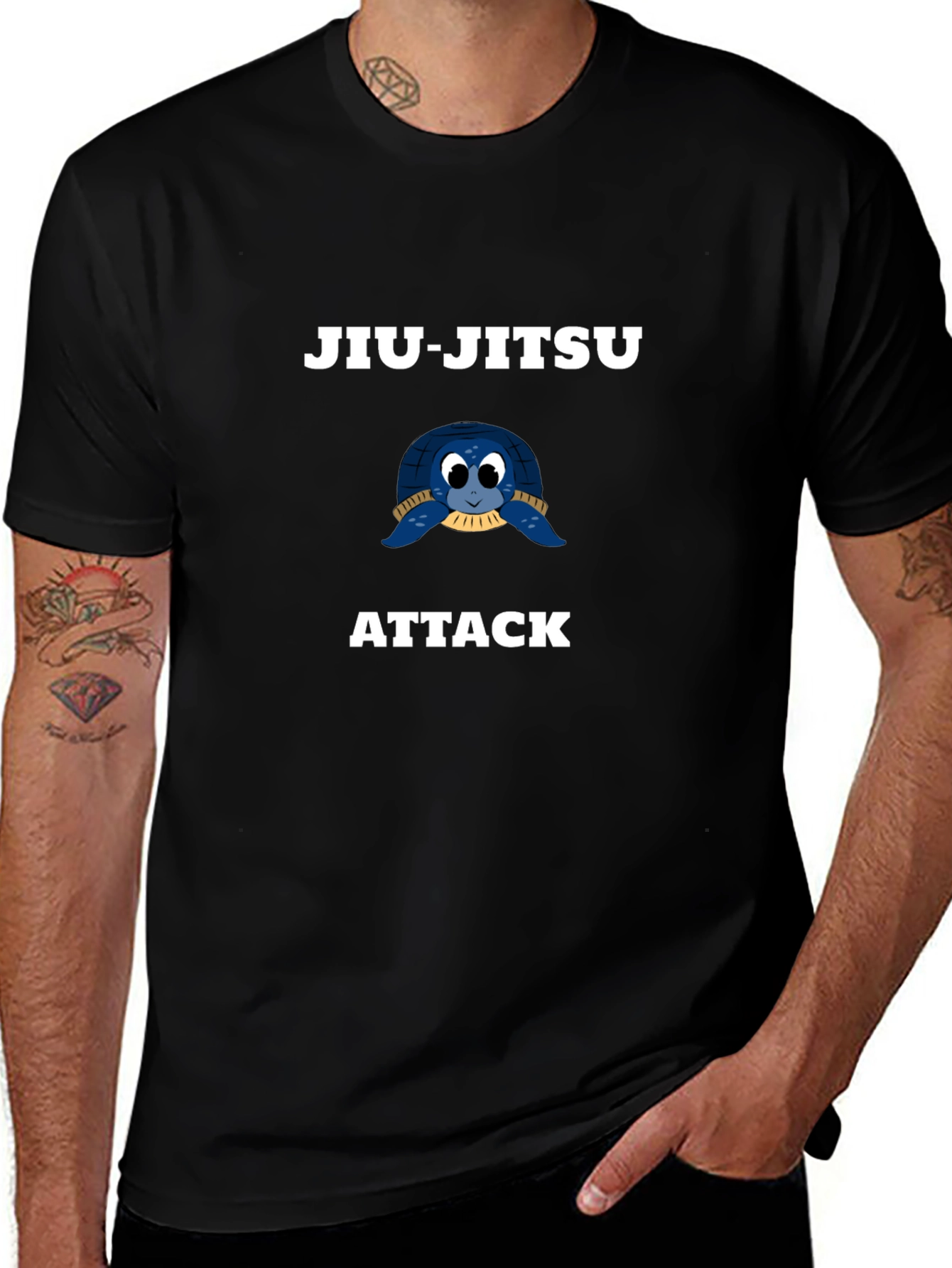 Jiu-Jitsu Turtle Attack T-Shirt - Martial Arts Tee