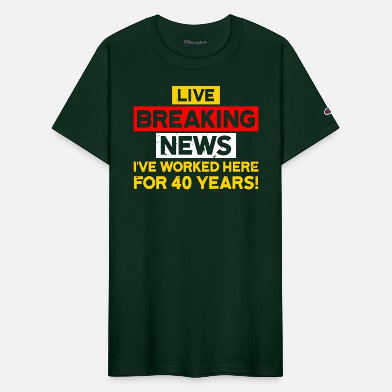 Colleague BREAKING NEWS Worked Here 40 Years