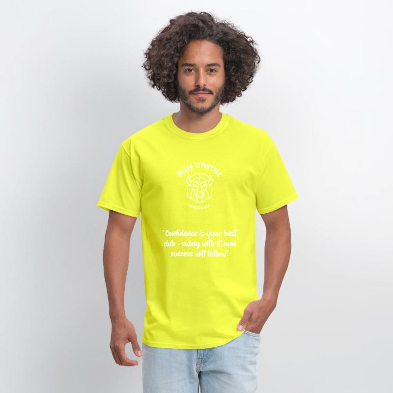 "Confidence is your best club" Golf Motivational