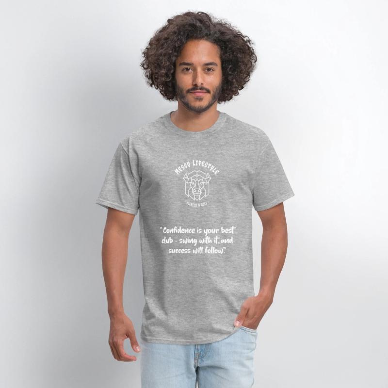 "Confidence is your best club" Golf Motivational